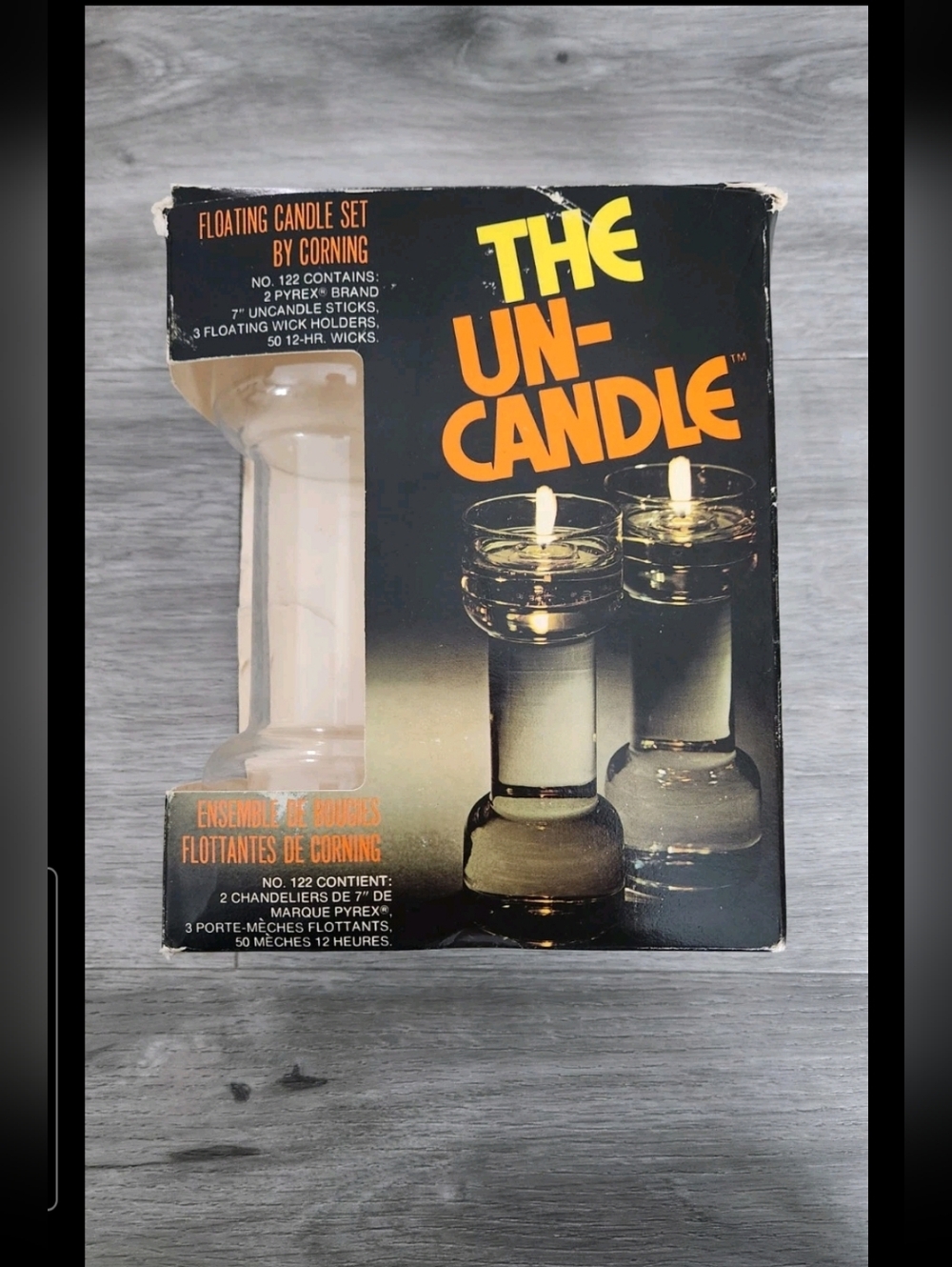 Vintage Pyrex Floating Un-candle Sticks